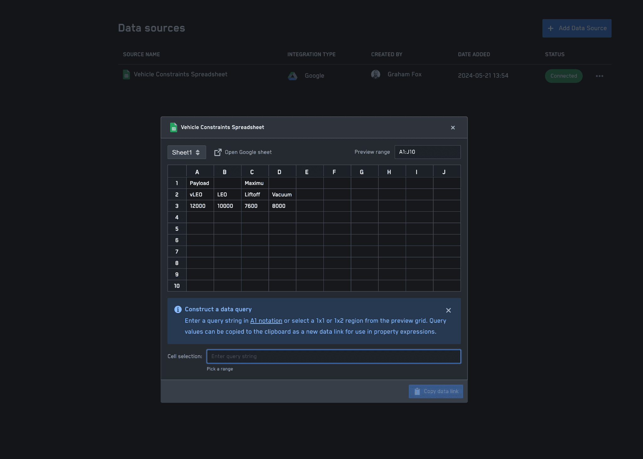 Google Sheets
